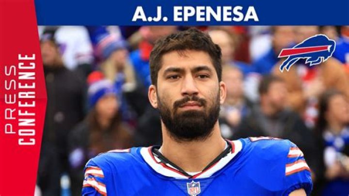 A. J. Epenesa Biography, Age, Height, Wife, Net Worth, Family