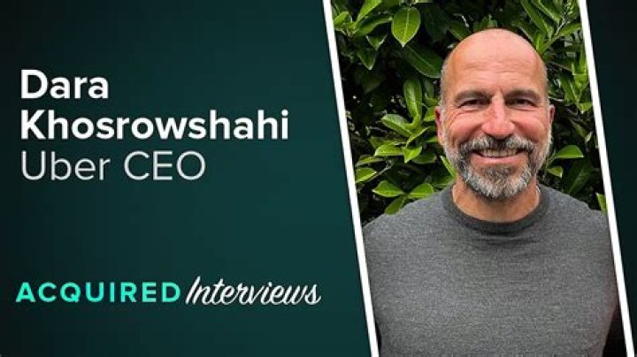 Dara Khosrowshahi Biography, Age, Height, Wife, Net Worth, Family