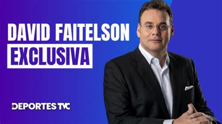 David Faitelson biografía, edad, altura, esposo, net worth, familia