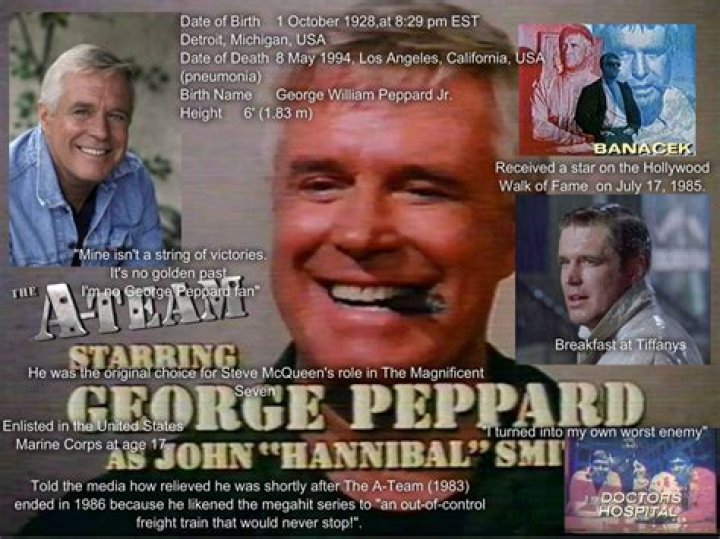 George Peppard biografía, edad, altura, esposo, net worth, familia