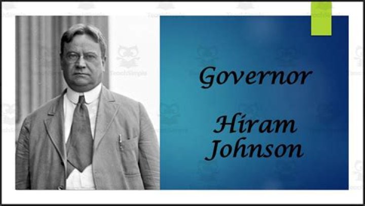 Hiram Johnson Biography, Age, Height, Wife, Net Worth, Family